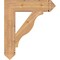 Ekena Millwork Funston Arts & Crafts Smooth Bracket, Western Red Cedar, 5 1/2"W x 26"D x 30"H BKT06X26X30FST03SWR - alternate 3